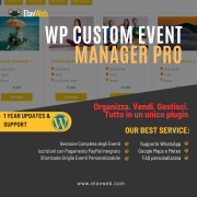 WP Custom Event Manager Pro