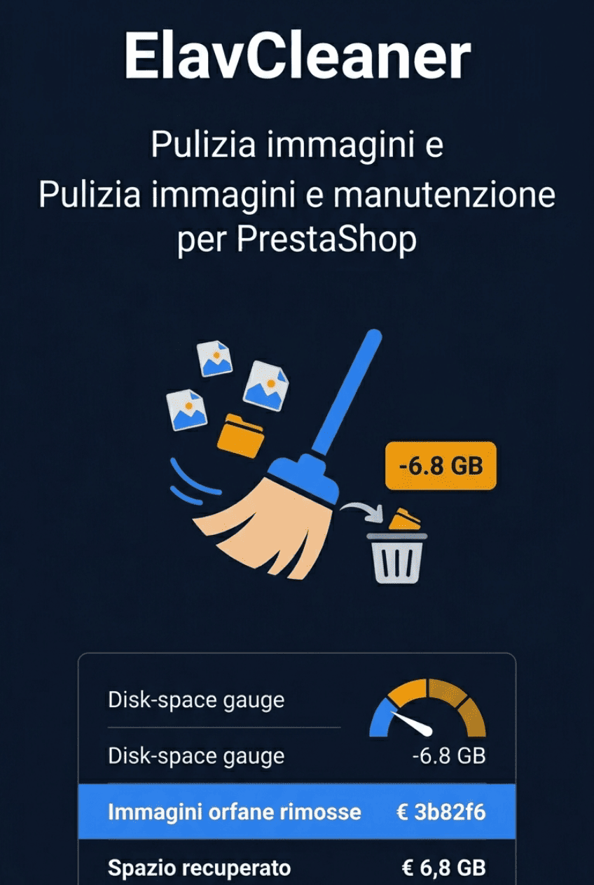 ElavCleaner Modulo Prestashop